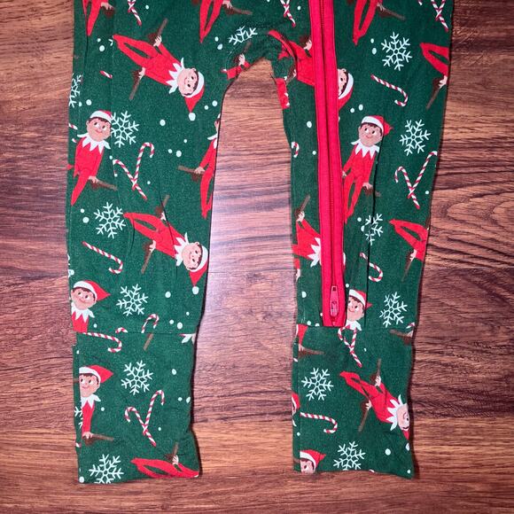 Little Snuggles Elf On The Shelf Christmas Pajamas Pjs Bamboo 18-24 Months - Picture 3 of 8